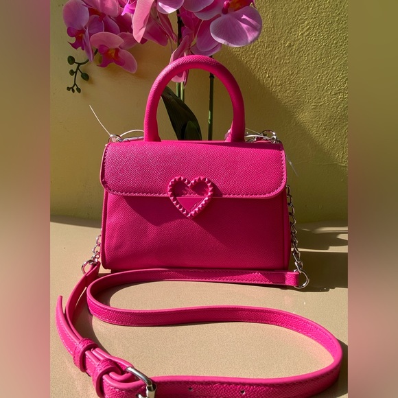 Betsey Johnson Handbags - Betsey Johnson Pink Mini Satchel